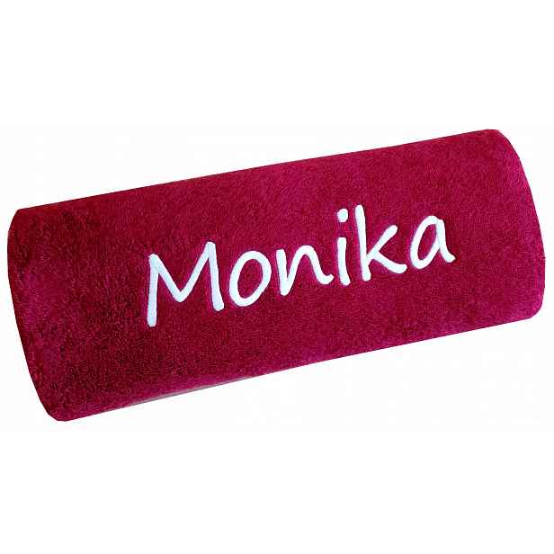 Skvělý dárek k narozeninám Moniky, ručník s výšivkou, jméno Monika