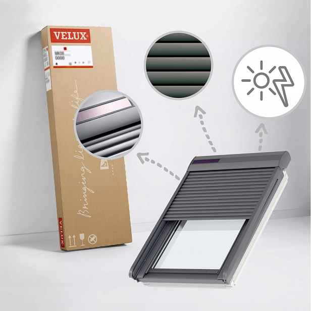 Venkovní solární Roleta Ssl pro střešní okno Velux P08 PK08 94x140