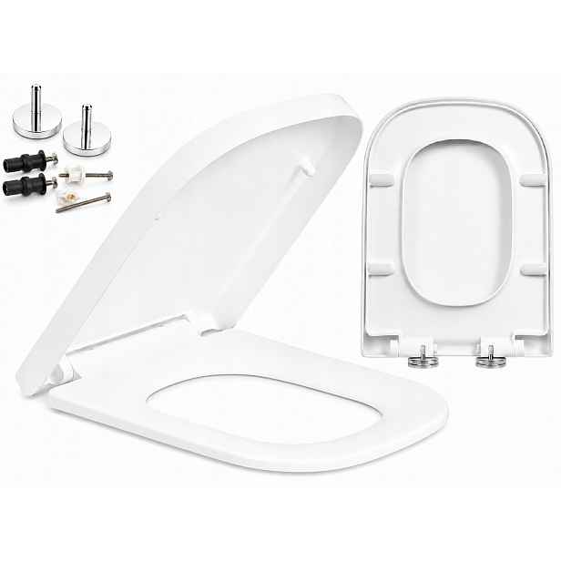 Wc Sedátko S Pomalým Sklápěním, Univerzální Wc Duroplast Pro Roca Gap