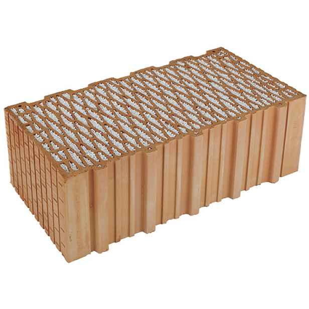 Cihla broušená Heluz 50 N 2in1 doplňková P8 247×500×166 mm