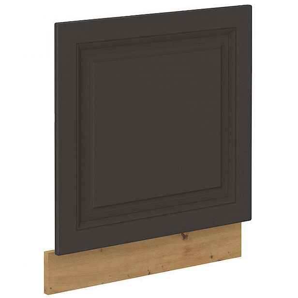 Dvířka pro vestavnou myčku SOPHIA - 60x57 cm, tmavě šedá / dub artisan