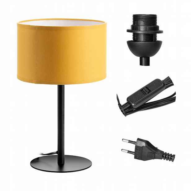 Rollo noční lampa, maximální výkon 1x15W, hořčicová