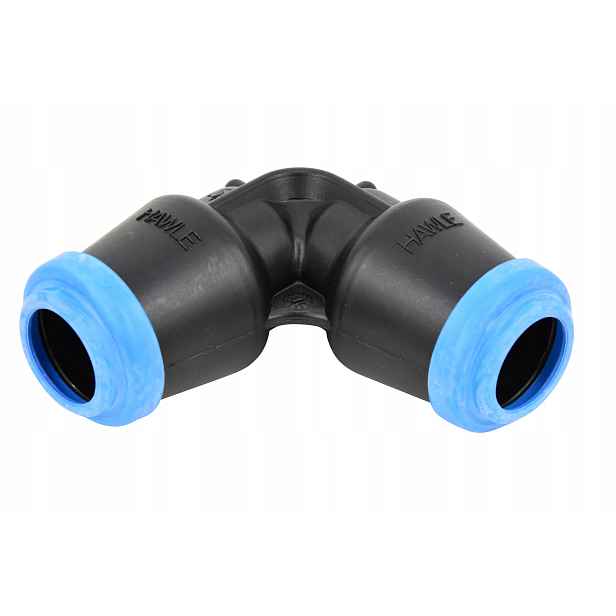 Iso koleno pro Pe trubky Dn 50 Pom 90 st. Hawle
