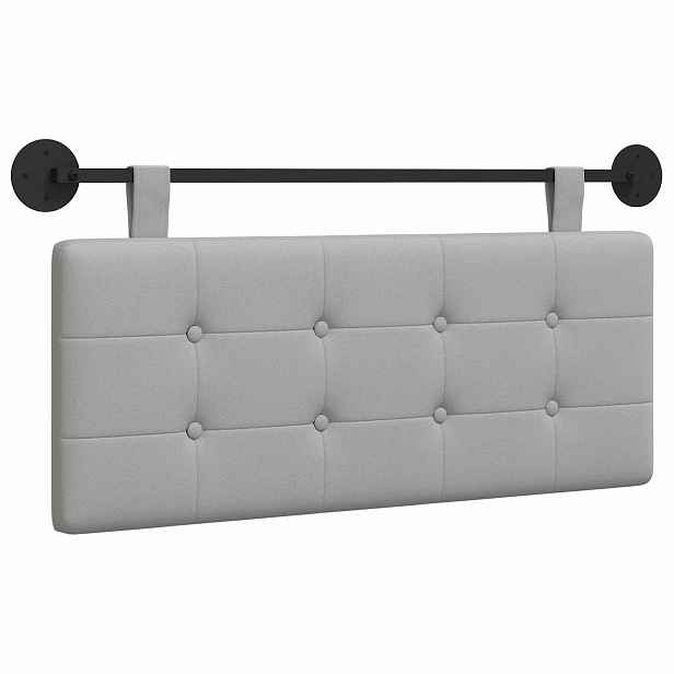 vidaXL Závěsné čelo postele textil