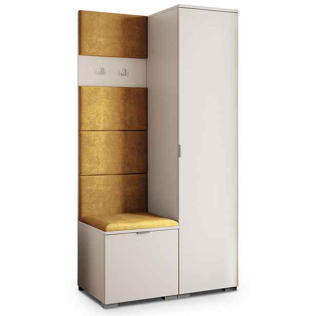 MASSENO MODERNÍ PŘEDSÍŇOVÁ SESTAVA LORI, 95/181/51 cm, kašmírová