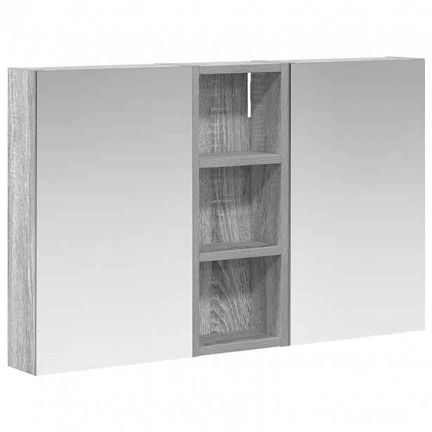 vidaXL Sada koupelnových skříněk 3 ks 80 x 10,5 x 50 cm