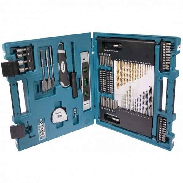 Makita - 104dílná sada bitů a vrtáků D-31778