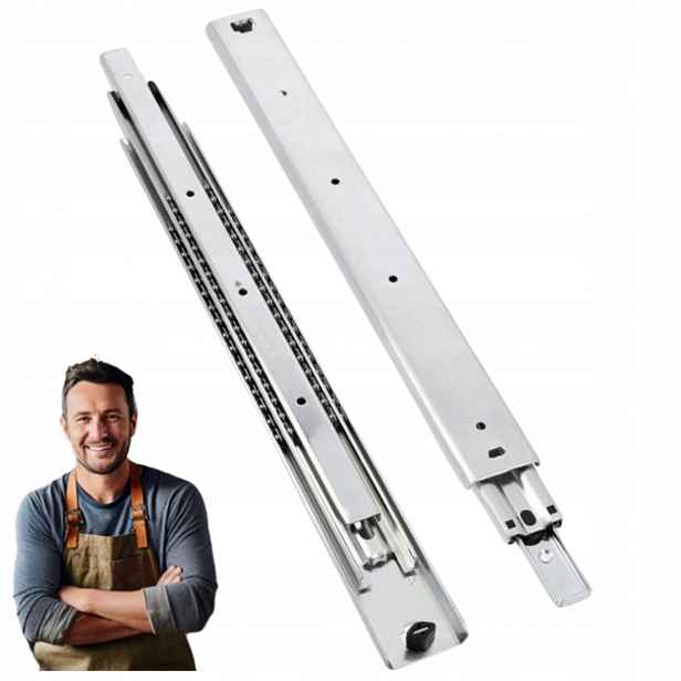 Vodicí lišty pro kuličkové zásuvky Gtv 1050 mm 100 kg PK-0-H53-1050