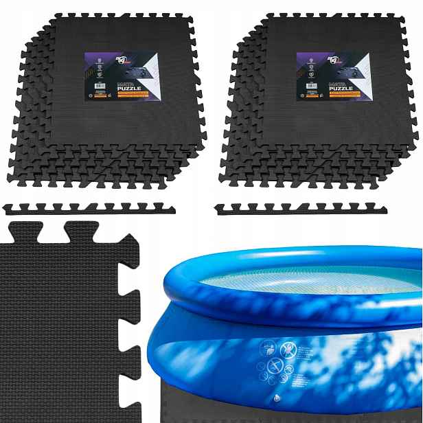 Podložka Puzzle Pod Bazén Jacuzzi Silná pěnová Voděodolná podložka 4,32 m2