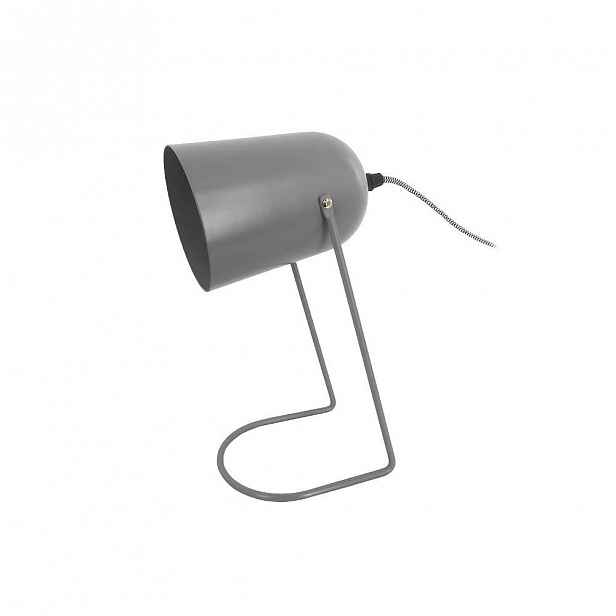 Šedá stolní lampa Leitmotiv Enchant