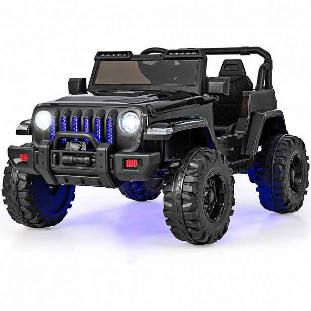 COSTWAY ELEKTRICKÉ AUTO 12V pro děti, černé