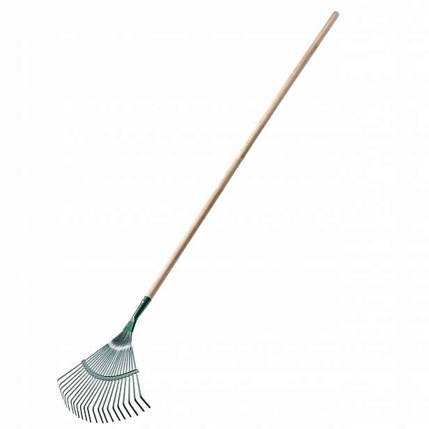 Hrábě Na Listy Trávy Z Drátu S Násadou 43 cm