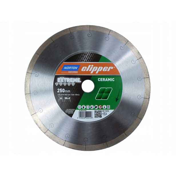 Kotouč na řezání dlaždic Norton Clipper 250x25,4 mm