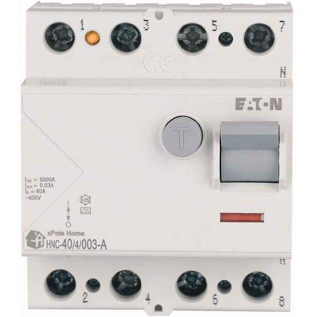 Eaton Proudový Spínač 40A 4P 4 M 30 M A 6KA