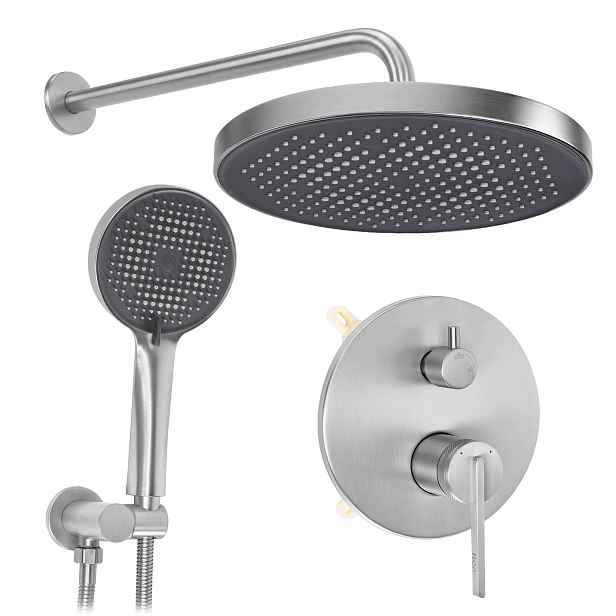Sprchový Set pod omítku Grace se směšovačem Moderní design Pvd Rea