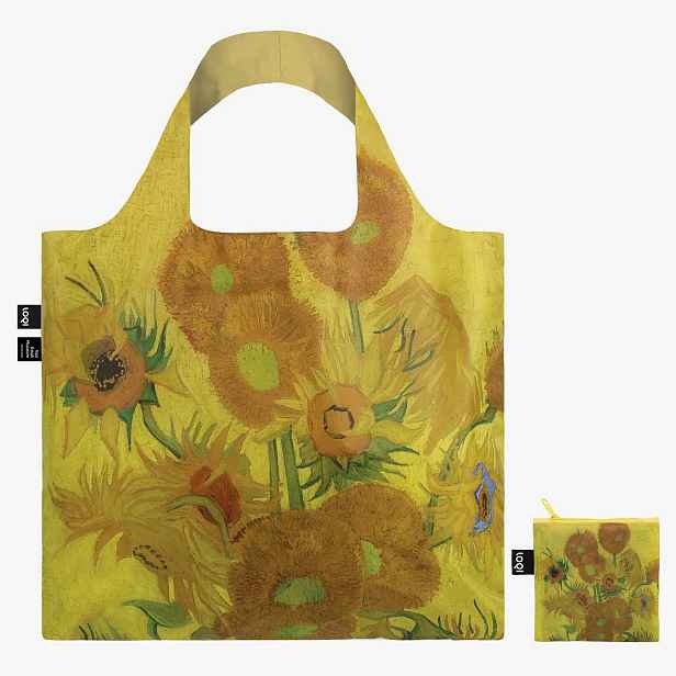 Skládací nákupní taška LOQI VAN GOGH Sunflowers