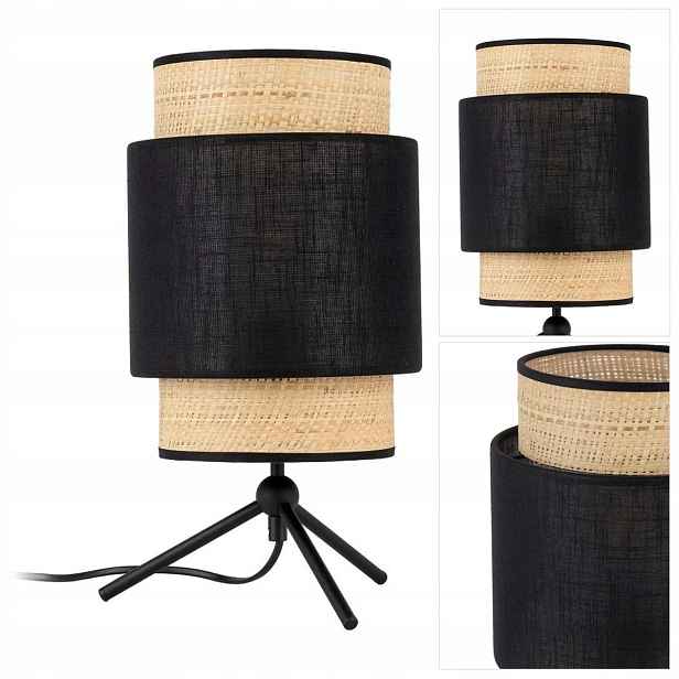 Stolní lampa Boho New Černá 5536 Tk Lighting