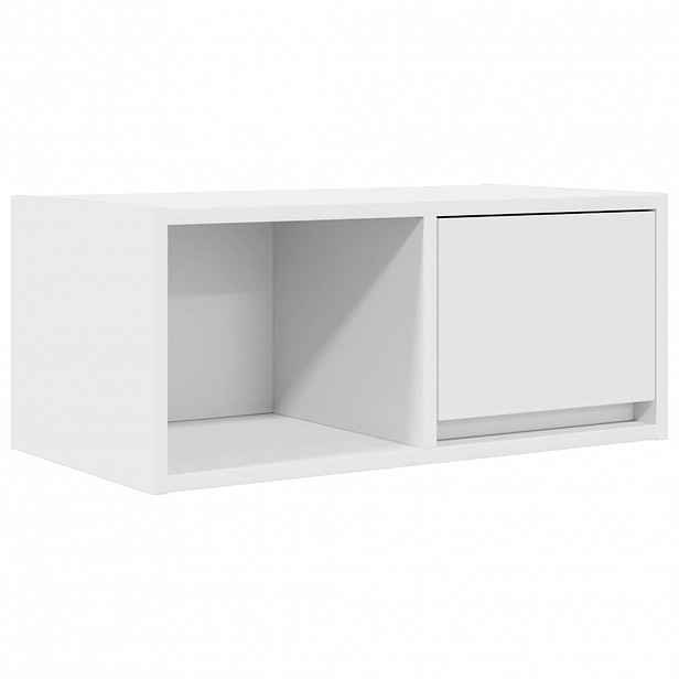vidaXL TV skříňka bílá 60x31x25,5 cm kompozitní dřevo