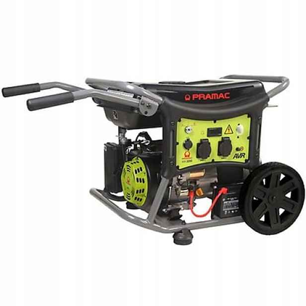 Elektrický generátor Pramac 2950W 1F benzínový – přenosný a výkonný!