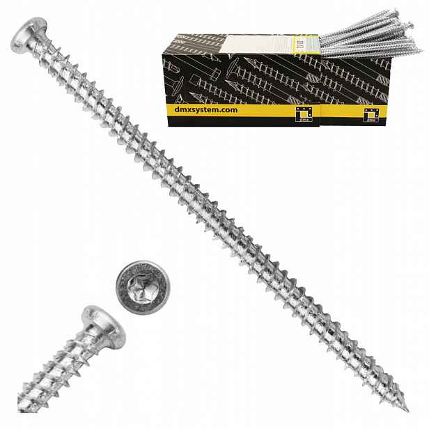 Kónické Vruty Do Zárubní Torx 7,5x212 100 Ks