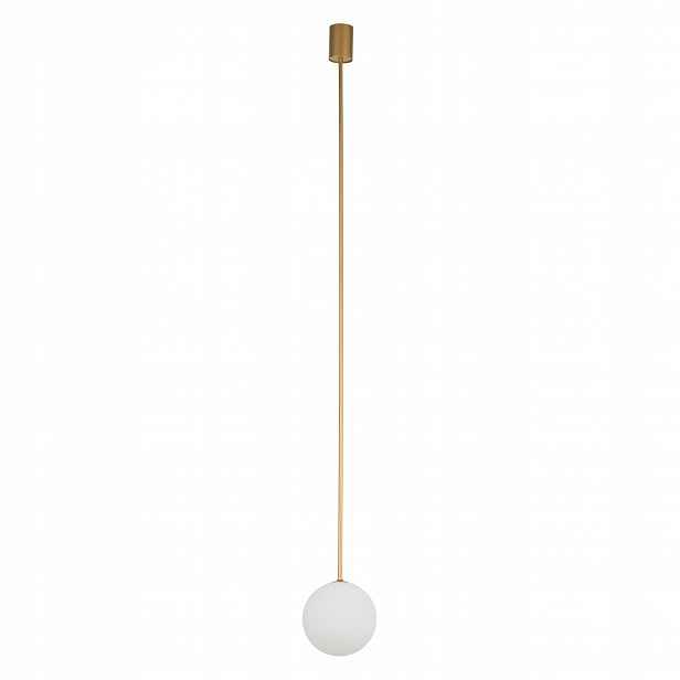 Závěsná lampa Kier L zlatá 1xG9 10308 Nowodvorski moderní stropní obývací pokoj