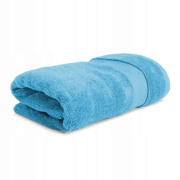Ručník Opulence 70x130 tyrkysový z egyptské bavlny 600 g/m2 Nefretete