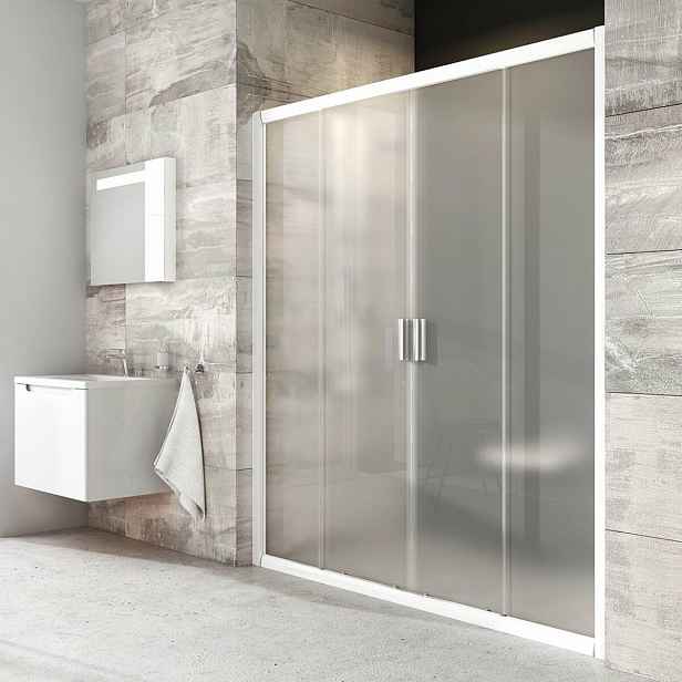 Sprchové dveře 150x190 cm Ravak Blix bílá 0YVP0100ZG