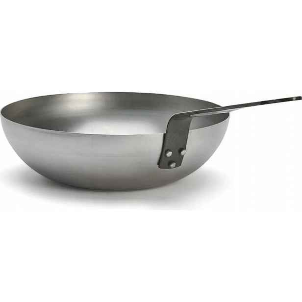 Pánev wok De Buyer Mineral B 24 cm ocel indukce předsezónní