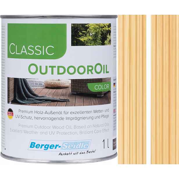 Berger-Seidle Classic OutdoorOil Natural 1L olej na terasy a fasády