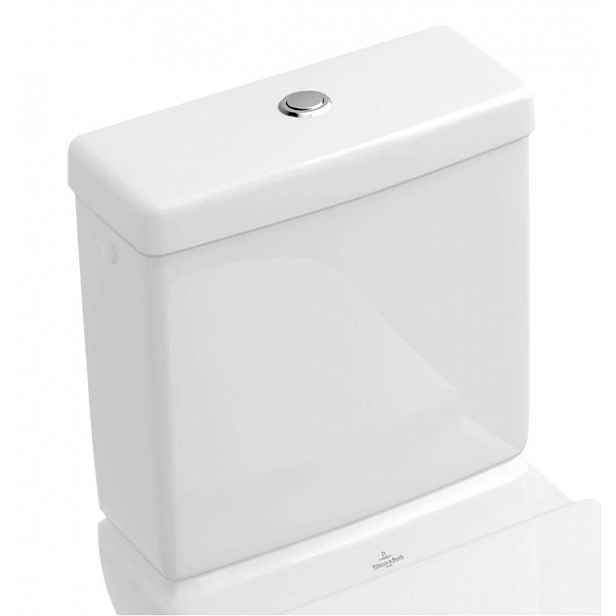 Villeroy & Boch Subway - WC nádržka kombi, zadní/boční přívod, alpská bílá 77231101