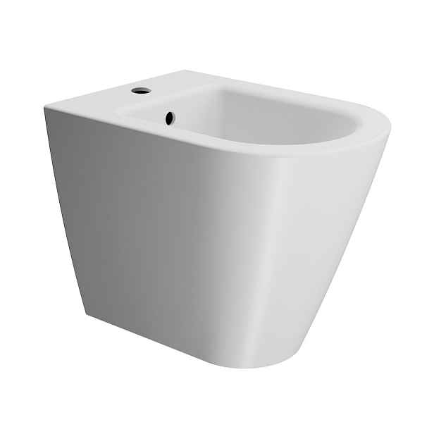 GSI KUBE X bidet stojící, 36x55cm, bílá mat