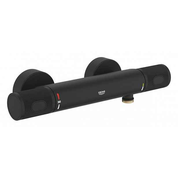 Sprchová baterie Grohe Grohtherm 1000 Performance bez sprchového setu 150 mm phantom black 34827KF0