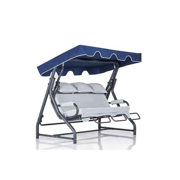 Garden Triple Swing Chair Salvia 1 - Multicolor