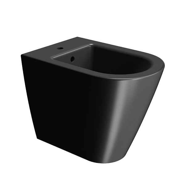 GSI KUBE X bidet stojící, 36x55cm, černá mat