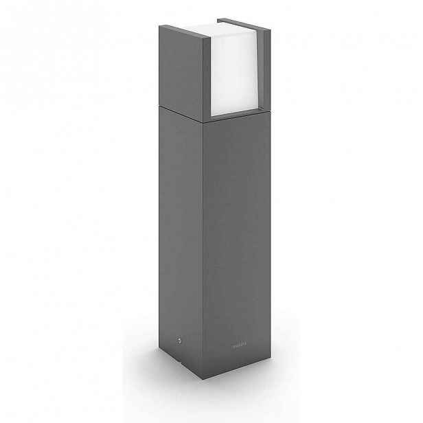 Sloupek LED Philips Arbour, 2700K, 6W, IP44 antracit