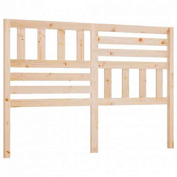 vidaXL Čelo postele 126 x 4 x 100 cm masivní borovice