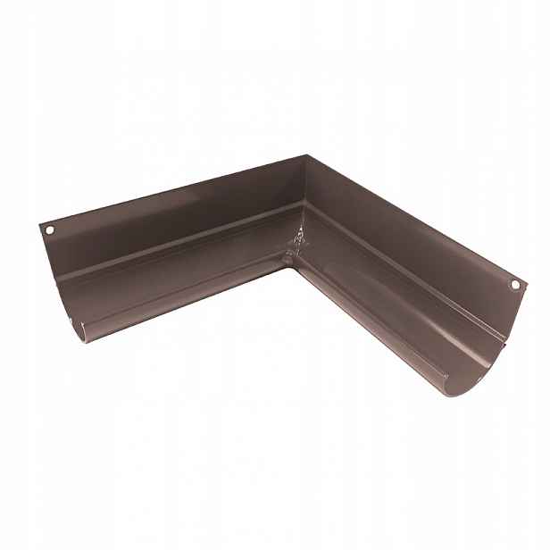 Vnitřní Roh 90 stupňů Pro Žlab Renoplast R50 Hnědý Ral 8019