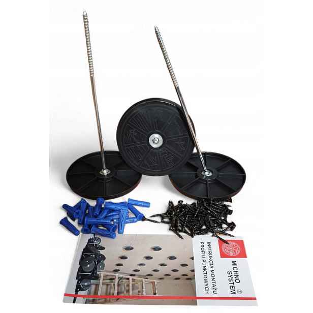 Michno T System stopka L180 mm s tričky Rawplug fi8