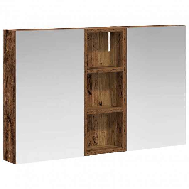 vidaXL Sada koupelnových skříněk 3 ks 80 x 10,5 x 50 cm