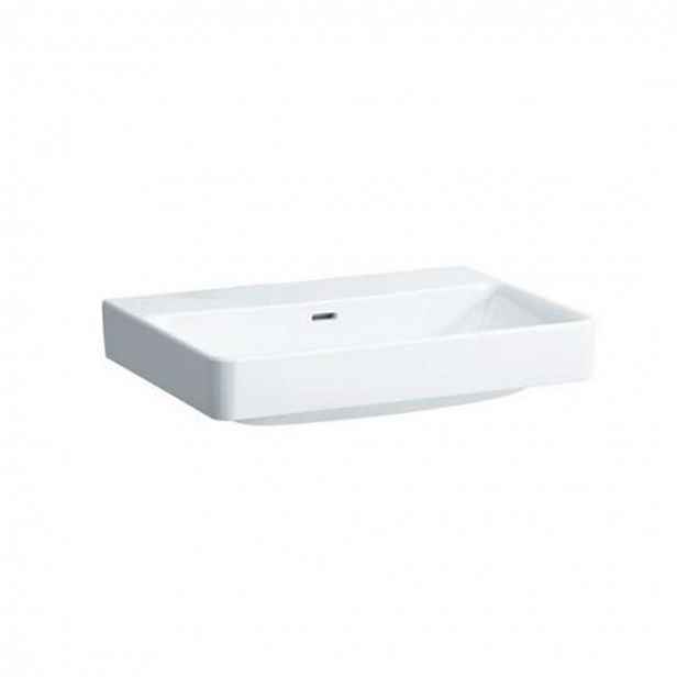 Laufen Pro S - Umyvadlo, 65x47 cm, bez otvoru pro baterii, s LCC, bílá H8169644001091