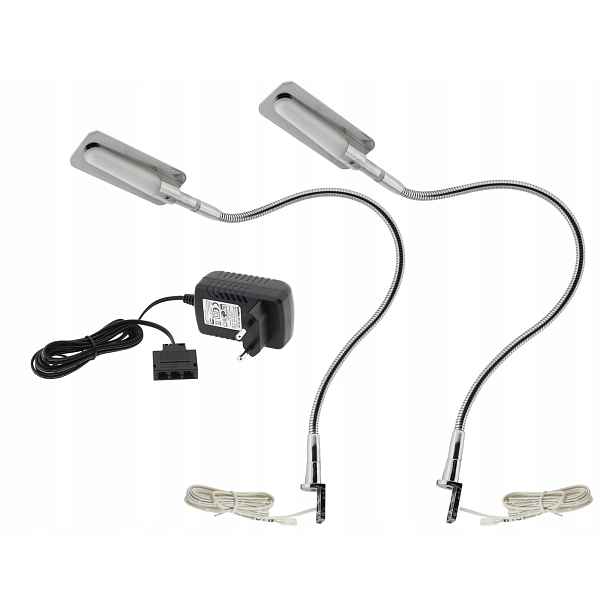 2x Led nástěnná lampa do ložnice Eta Ch Cie.