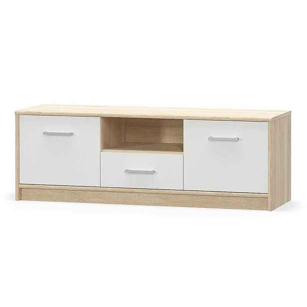 Casarredo Tv stolek 2D1S TIPS dub sonoma/bílá mat
