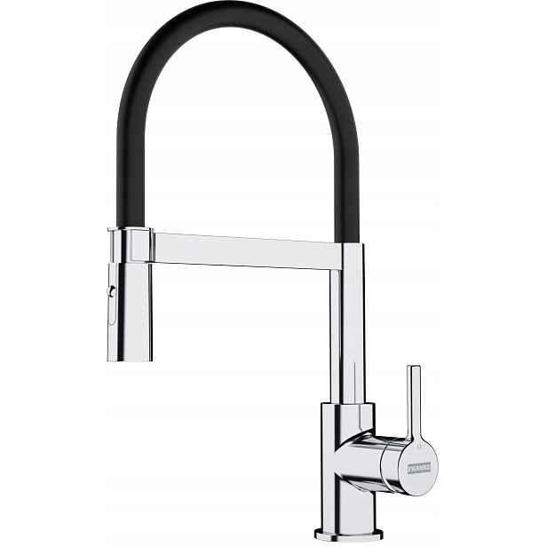 Kuchyňská baterie Semi-Pro chrom/černá 115.0626.085