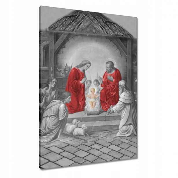 Obrazy 70x100 Svatá rodina červená