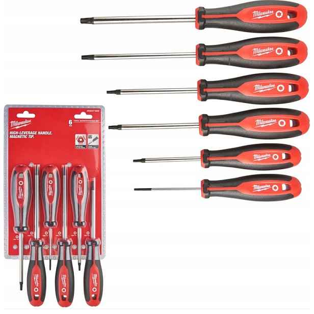 Sada šroubováků Milwaukee 6 ks Torx