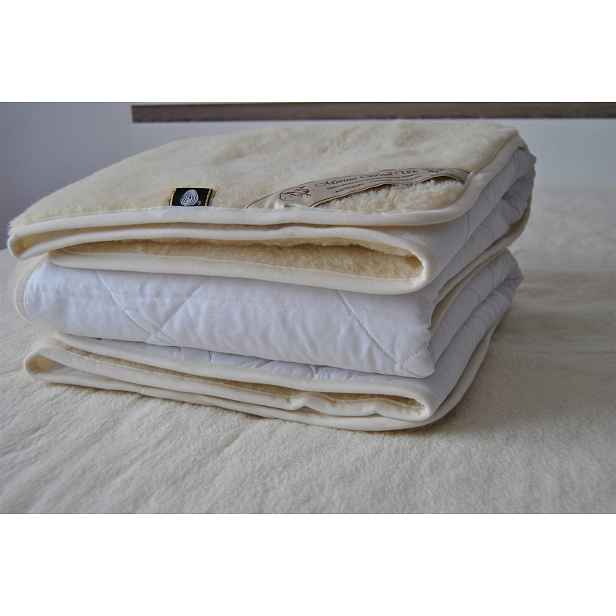 Vlněný podkladový obal na matrace a nástavec Merino Wool