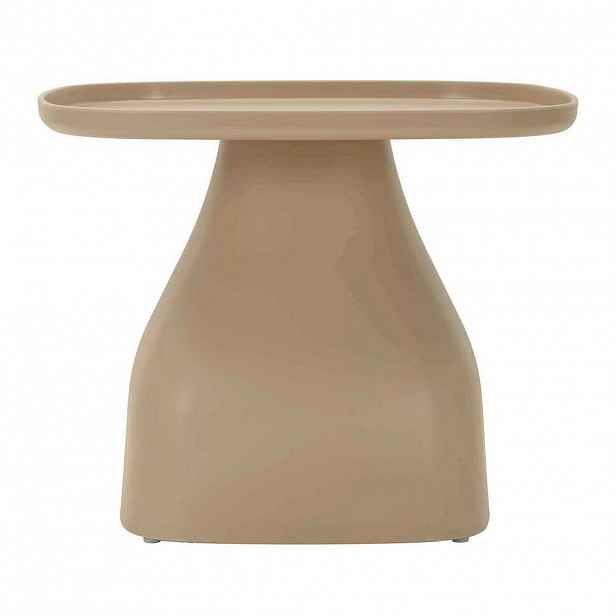 KONFERENČNÍ STOLEK, béžová, plast, 48/48/38 cm