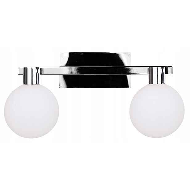 Nástěnné svítidlo Bílé Skleněné Stínidla Lampa 40W G9