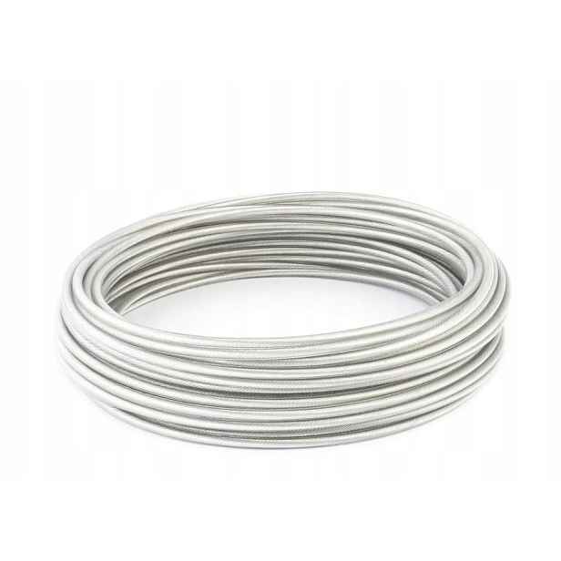 Ocelové lanko v Pvc krytu – Nerezové – Inox – Pvc 3 mm – 40 m –