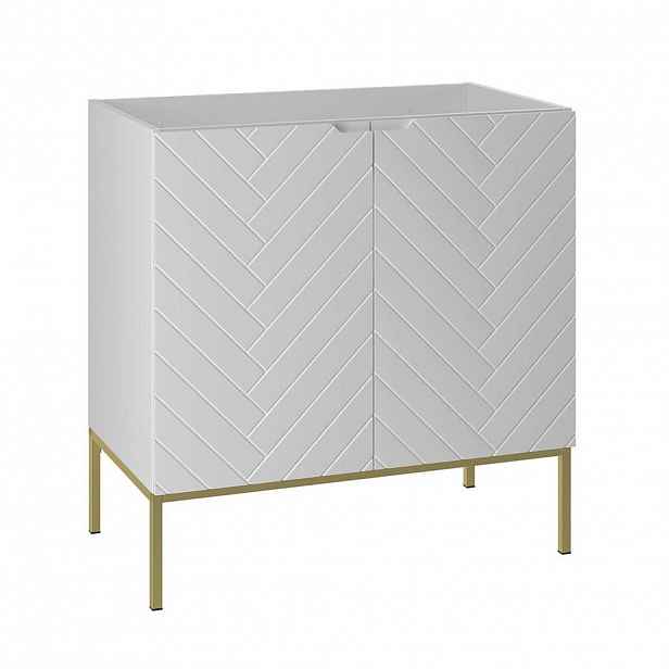 Petits-meubles SKŘÍŇKA POD UMYVADLO 80cm Daria Bílá